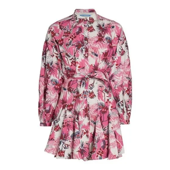 Chufy Ushi Floral Mini Dress Size Small NWT - Picture 3 of 9